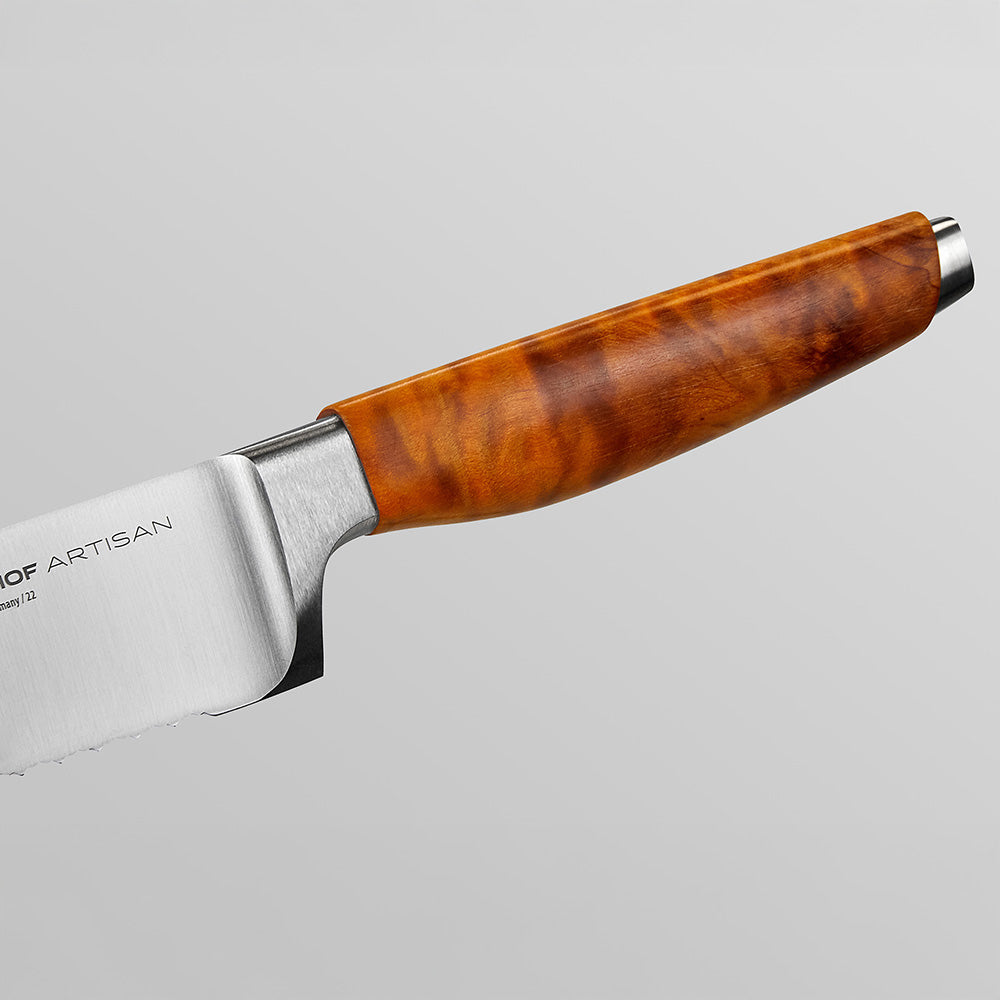Precision Double-Serrated Bread Knife