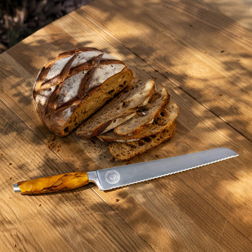 Precision Double-Serrated Bread Knife