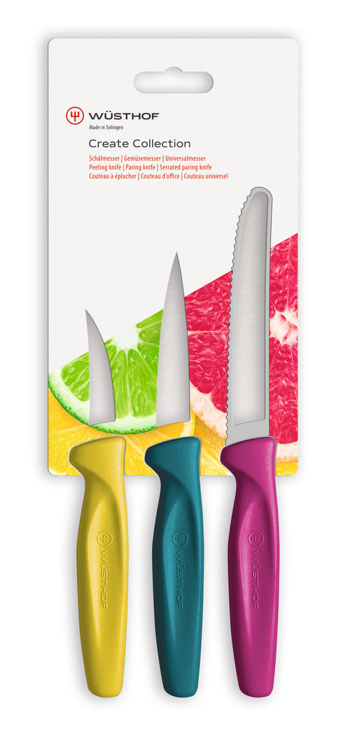 Paring Knives Multi-coloured 3 Pack
