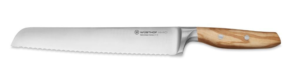 Precision Double-Serrated Bread Knife