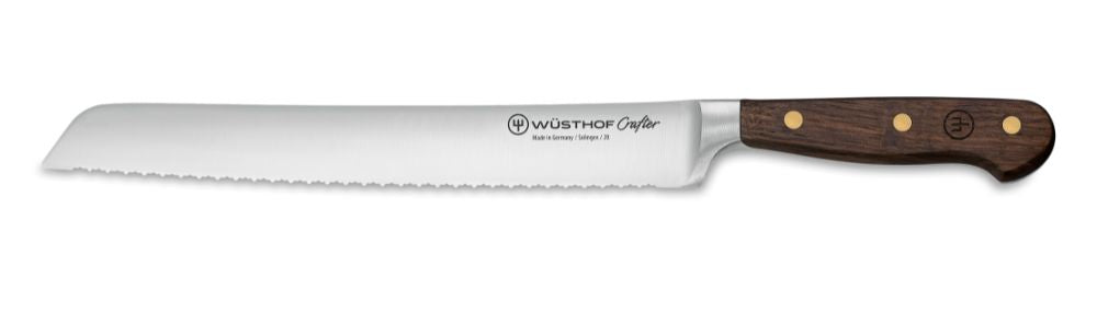 Precision Double-Serrated Bread Knife