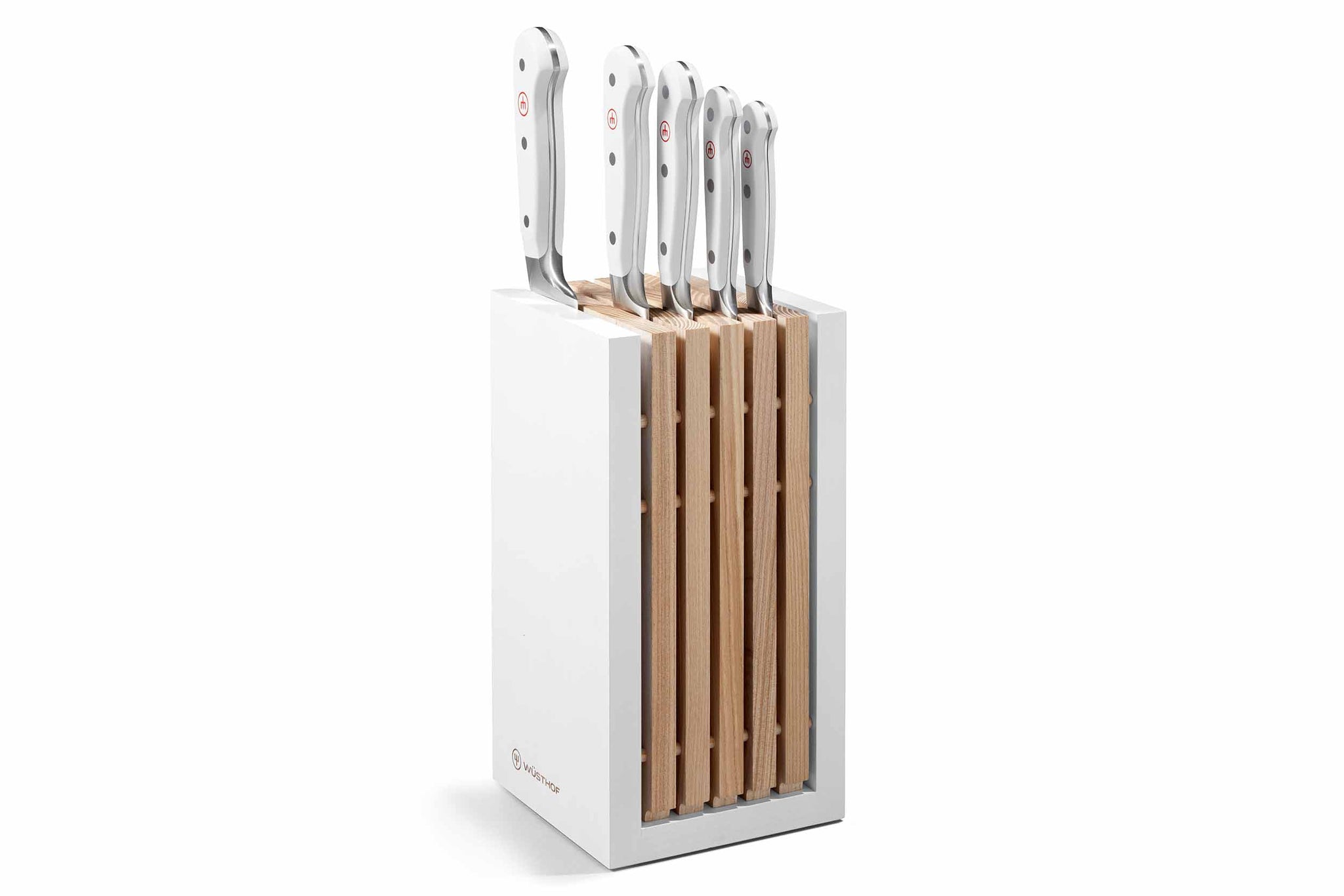 Knife Block Set 6 Piece With Bread Knife