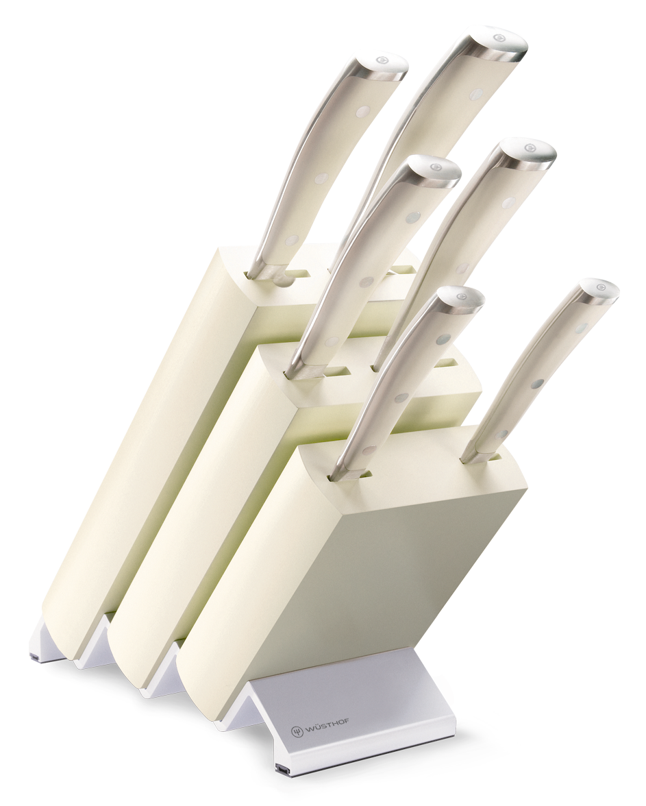 Crème Knife Block Set 7PC